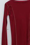 BASERANGE Long Sleeve T-Shirt TTOL-RI-AU23 Burning Red